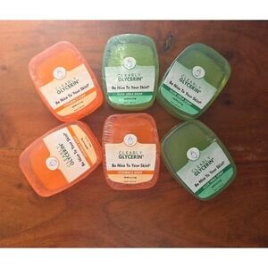 Glycerin Soap for Sensitive Skin 4oz x6 Aloe Vera & Vitamin E Bars